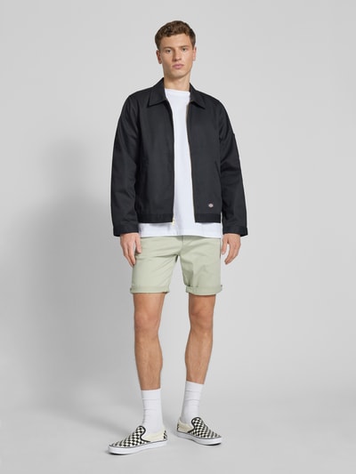 Jack & Jones Regular fit bermuda in effen design, model 'BOWIE' Lindegroen - 1