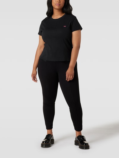 Levi's Plus PLUS SIZE T-shirt met labelstitching Zwart - 1