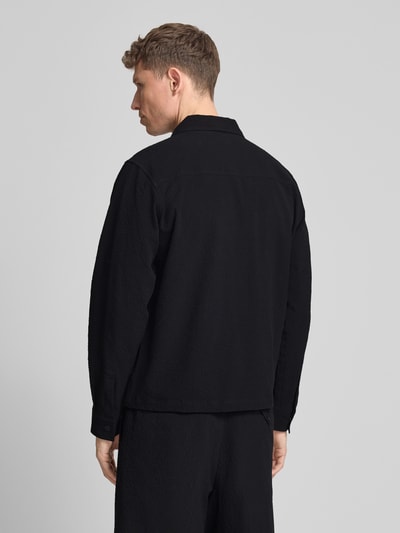 HUGO Regular Fit Overjacket aus Baumwoll-Mix Mondall 'ESELIO' Black 5