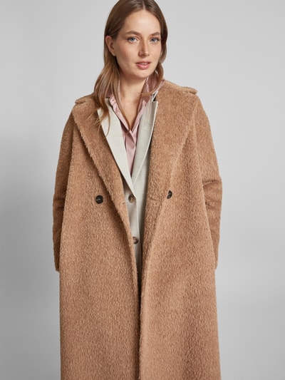 Max Mara Studio Mantel mit Gürtel Modell 'NILO' Camel 3