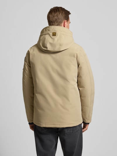 PME Legend Parka mit Kapuze Beige 5