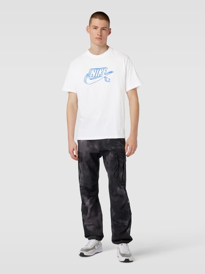 Nike Loose Fit T-Shirt mit Label-Print Modell 'FUTURA' Weiss 1