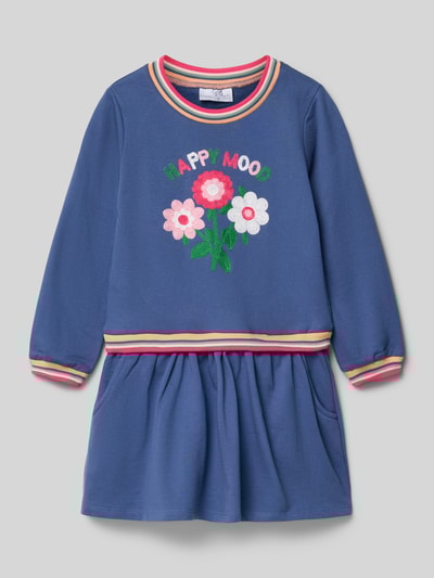 Happy Girls Sweatjurk met steekzakken Blauw - 1