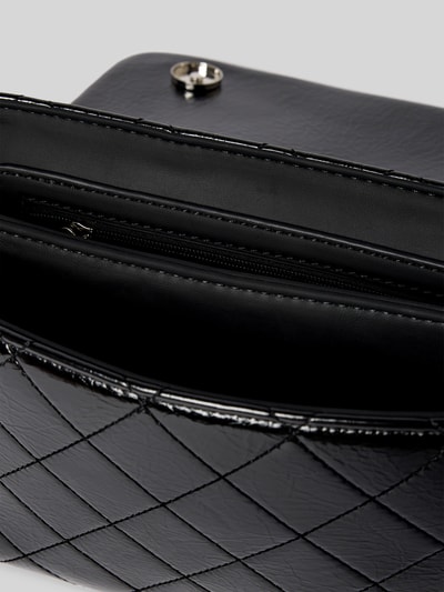 VALENTINO BAGS Handtas met doorgestikte naden en labelapplicatie, model 'WAKANDA' Zwart - 4