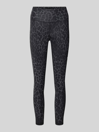 PUMA Performance skinny fit sport-legging met dierenprint Zwart - 1