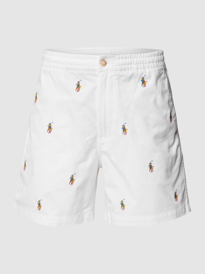 Polo Ralph Lauren Shorts mit Logo-Stitchings Weiss 2