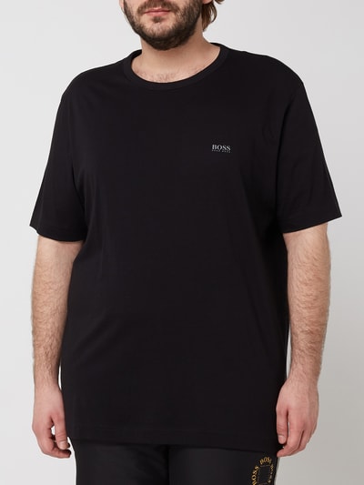 Boss Athleisure Plus PLUS SIZE T-Shirt mit Logo-Print Modell 'B-Tee' Black 4