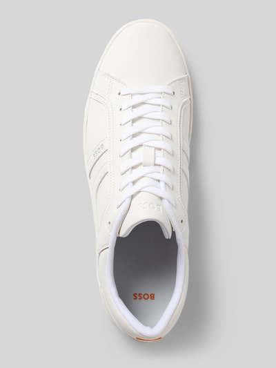 BOSS Orange Lage sneakers met luchtgaten, model 'RHYS' Wit - 3