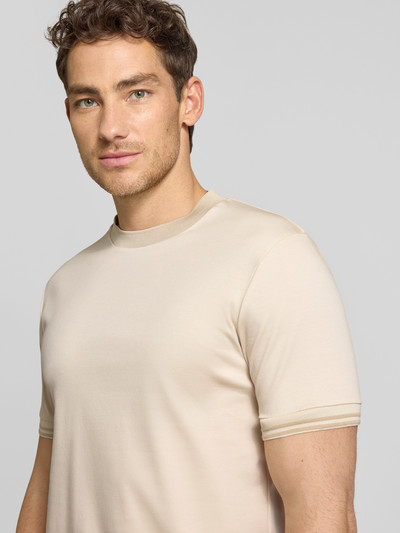 BOSS Slim Fit T-Shirt aus reiner Baumwolle Modell 'H-TESSLER 238' Offwhite 3