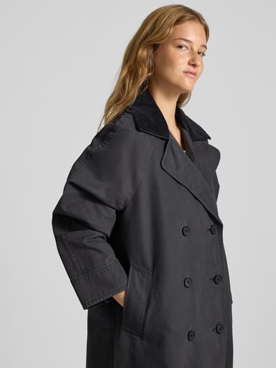 Levi's® Regular Fit Mantel mit Reverskragen Modell 'Bree' Black 3