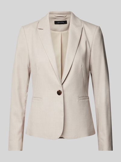 comma Blazer mit Reverskragen Sand 2