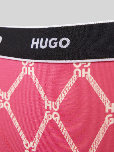 HUGO String mit elastischem Label-Bund Modell 'Carousel' Offwhite 2