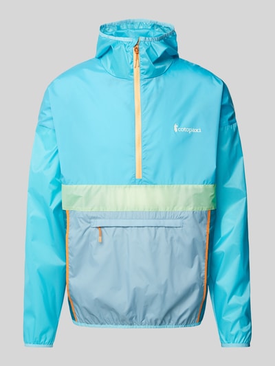 Cotopaxi Windbreaker mit Kapuze Modell 'Teca' Hellblau 1