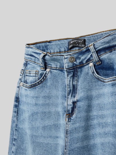 Blue Effect Jeans mit Label-Detail Blau 2