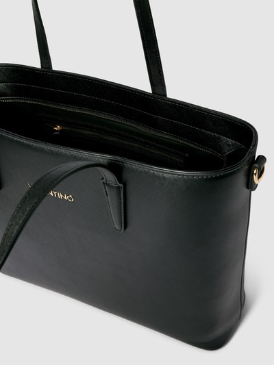 VALENTINO BAGS Shopper mit Label-Detail Modell 'ZERO' Black 4