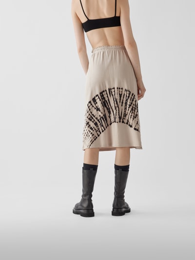 Raquel Allegra Midirock mit Eingrifftaschen Schwarz 5