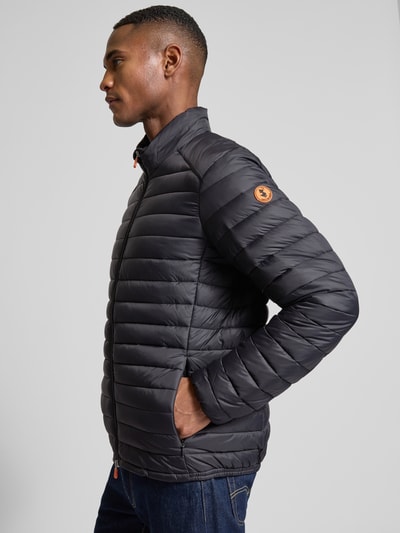 SAVE THE DUCK Steppjacke mit Zweiwege-Reißverschluss Modell 'ALEXANDER' Black 3