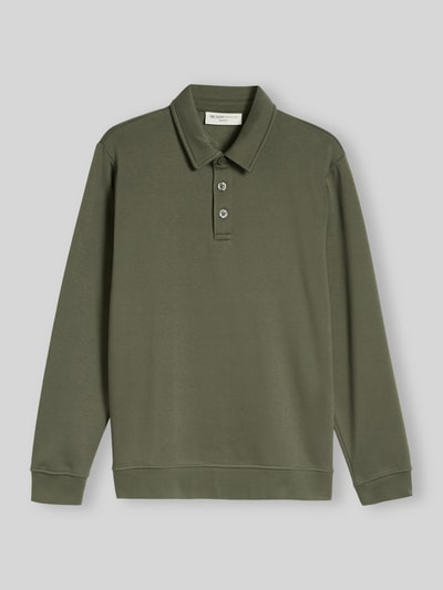 Tom Tailor Denim Regular Fit Poloshirt aus Baumwoll-Mix Oliv 2
