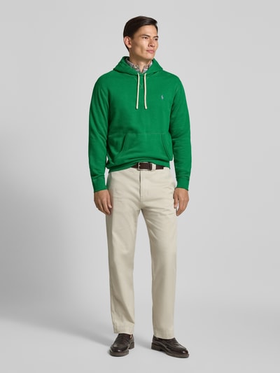 Polo Ralph Lauren Regular fit hoodie met logostitching Groen - 1