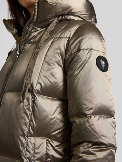 MOS MOSH Płaszcz pikowany ze stójką model ‘NOVA’ Piaskowy 3