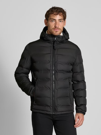 Strellson Steppjacke mit Kapuze Modell 'MODICA FUSED' Black 4