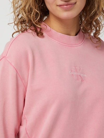 Calvin Klein Jeans Sweatshirt aus Baumwolle  Pink 3