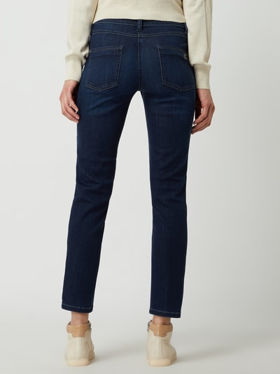 Cambio Korte jeans met stretch, model 'Posh' Jeansblauw - 5