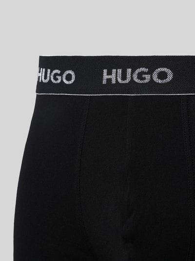 HUGO Boxershort met band met label in een set van 3 stuks Zwart - 2