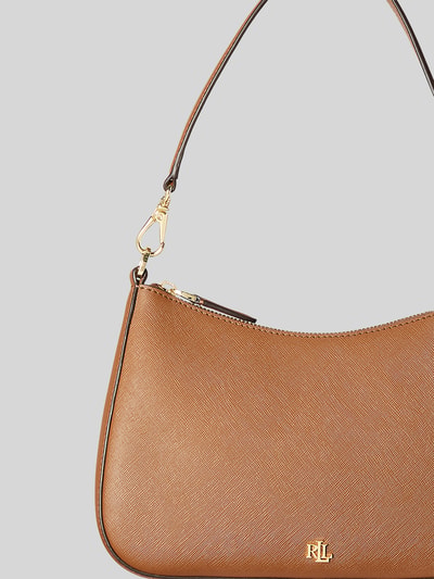 Lauren Ralph Lauren torba na ramię z naturalnej skóry Koniakowy 7
