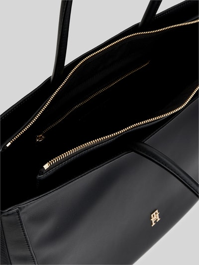 Tommy Hilfiger Shopper mit Reißverschluss und Logo-Detail Black 4