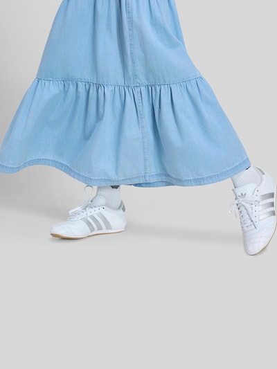 adidas Originals Spódnica maxi o kroju regular fit z czystej bawełny Jasnoniebieski 5