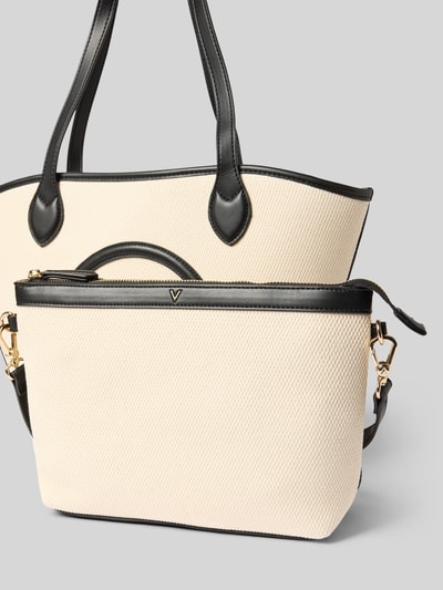 VALENTINO BAGS Shopper met logodetail, model 'COVENT' Zwart - 2
