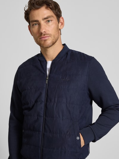 HECHTER PARIS Sweatjack met tweewegsritssluiting Marineblauw - 3
