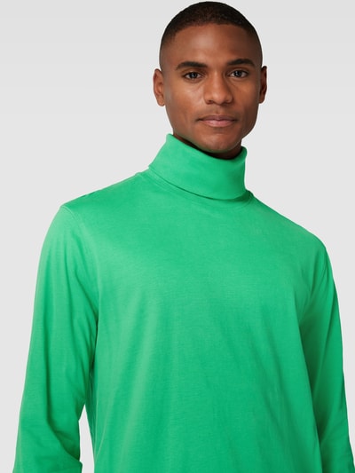 Esprit Collection Shirt met lange mouwen en col Groen - 3