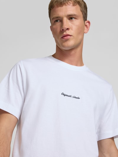 Jack & Jones T-Shirt mit Rundhalsausschnitt Weiss 3