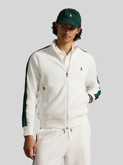 Polo Ralph Lauren Regular Fit Sweatjacke aus Baumwoll-Mix Weiss 4