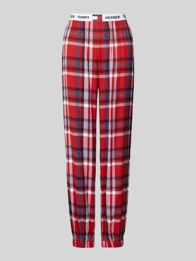 TOMMY HILFIGER Pyjama-Hose mit elastischem Bund Rot 1