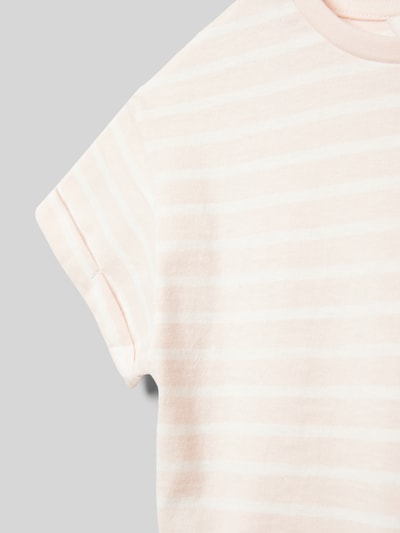 Mango T-Shirt mit Streifenmuster Rosa 2