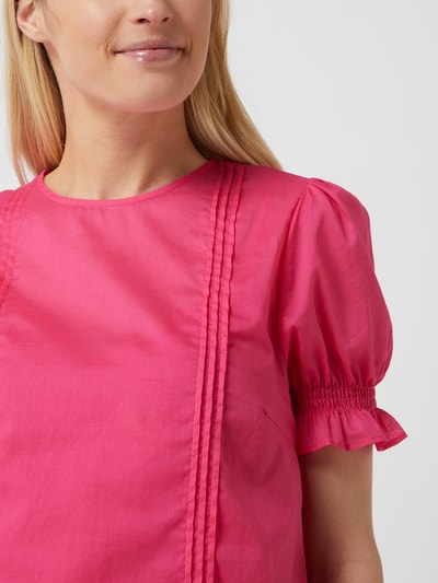 JOOP! Blouse met biezen  Felroze - 3