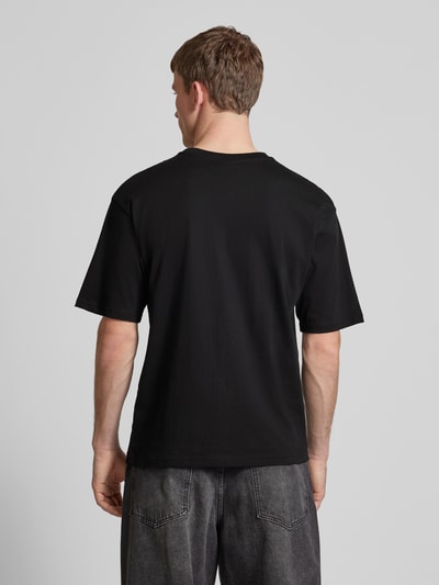 REVIEW T-Shirt mit Label-Print Black 5