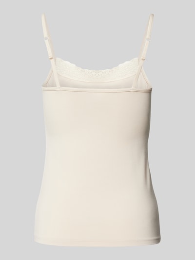 Triumph Top met bandjes en kant Beige - 3