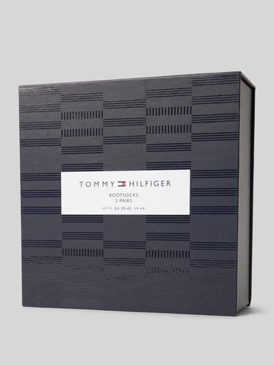 Tommy Hilfiger Sokken in riblook met cadeaubox in een set van 3 paar Lichtgrijs gemêleerd - 3