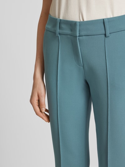 Cambio Stoffen broek met vaste persplooien, model 'FARAH' Mintgroen - 3