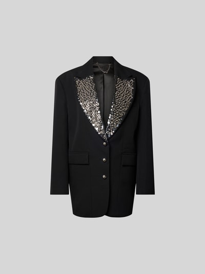 Rabanne Blazer mit Pattentaschen Black 2
