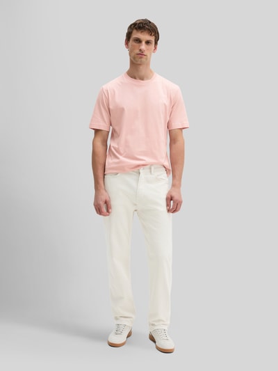 Marc O'Polo Regular Fit T-Shirt aus reiner Baumwolle Rose 1