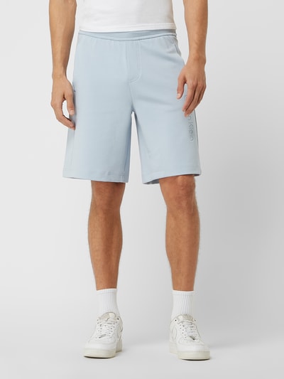 CK Calvin Klein Shorts mit Logo-Prägung  Hellblau 4