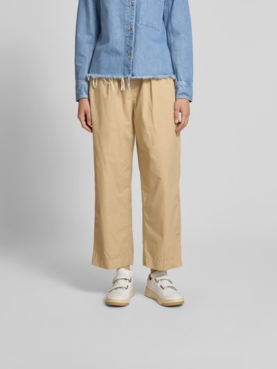 Closed Stoffhose mit elastischem Bund Beige 4