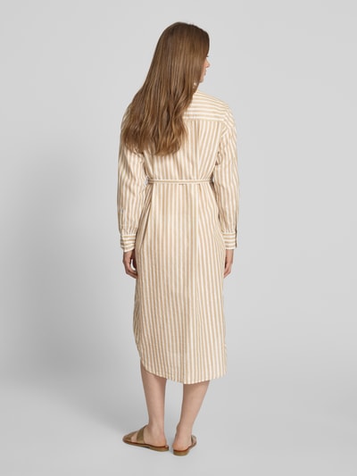 Scotch & Soda Midikleid mit Knopfleiste Sand 5