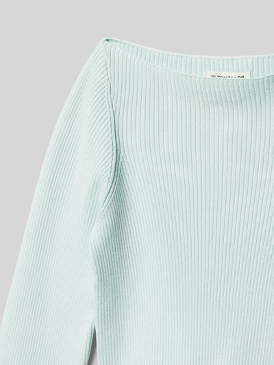 Tom Tailor Regular Fit Strickpullover aus Viskose-Mix Mint 2