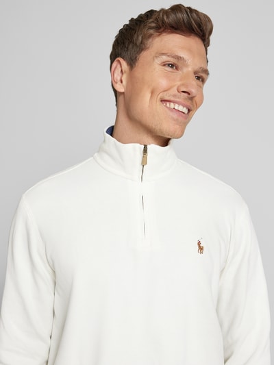 Polo Ralph Lauren Strickpullover mit Logo-Stitching Offwhite 3